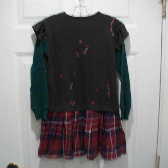 HARLEY DAVIDSON T-SHIRT DRESS Sz 10 Youth NEW Designer Kids Wear Adorable - Picture 2 of 4